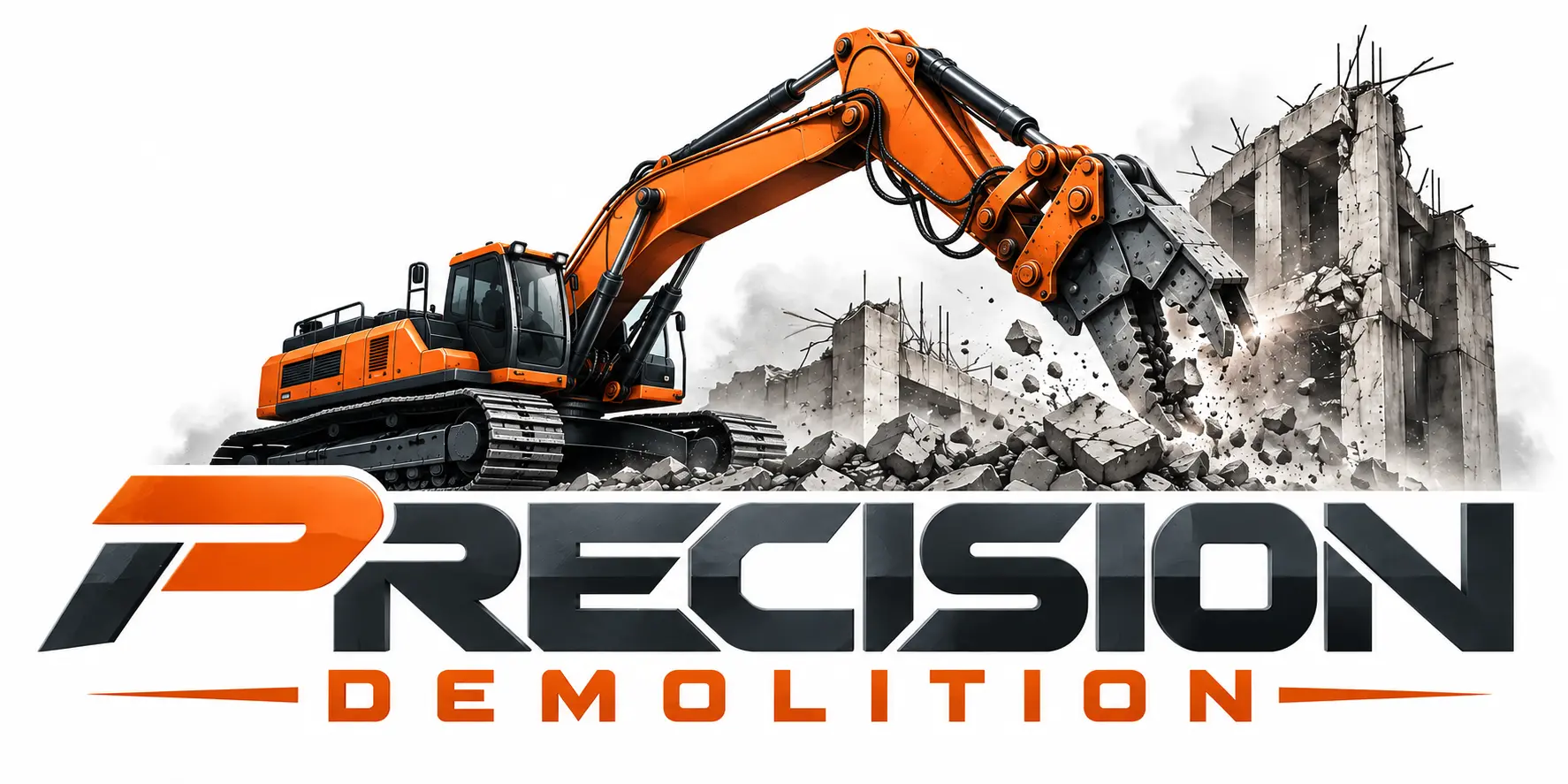 Precision Demolition Logo